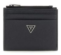 Guess Geldbörse Milano Bifold Top-Zip Wallet Schwarz