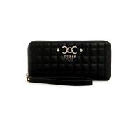 GUESS Geldbörse Nadira SLG Large Zip Around Wallet Black schwarz