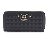 GUESS Geldbörse Nadira SLG Large Zip Around Wallet Black schwarz