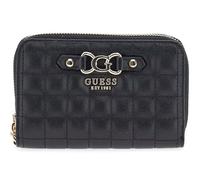 GUESS Geldbörse Nadira SLG Medium Double Zip Wallet Black schwarz