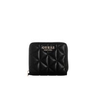GUESS Geldbörse Paisleigh SLG Small Zip Around Wallet Black schwarz