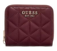 GUESS Geldbörse Paisleigh SLG Small Zip Around Wallet Burgundy weinrot