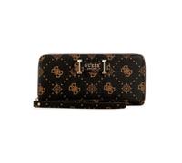 GUESS SILIA SLG MEDIUM ZIP AROUND, COLOR BSG - Kekse Logo BSG - Kekse Logo One Size, ESL Espresso Logo, Taglia Unica, Streetwear