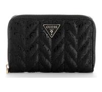 GUESS Geldbörse Stacey SLG Zip Around Wallet Black schwarz