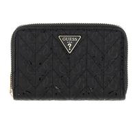 GUESS Geldbörse Stacey SLG Zip Around Wallet Black schwarz
