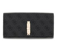 GUESS Yvonne Logo SLG Flap Organizer Coal Logo