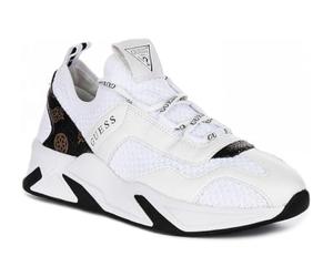 GUESS Geniver FLPGE2FAL12WHIBR Sportschuhe, Weiß-Braun, 41 EU