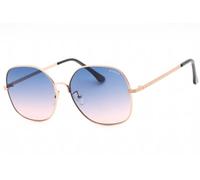 GUESS GF0385 - Shiny Rose Gold/Blue Gradient - One Size, Shiny Rose Gold / Blue Gradient , One Size