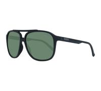 Guess Unisex Gf5084 6002n Sunglasses, Schwarz matt/Grün, One Size