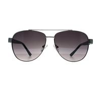 Guess GF5094 10B glï¿½nzend hell nickeltin rauchgraue Sonnenbrille mit Farbverlauf Einheitsgröße