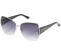 GUESS GF6136, Gold/Rauchverlauf, Damen, Modern, Sonnenbrille