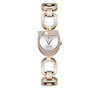 GUESS Gia Damenuhr Edelstahl, Rotgold, Klassisch
