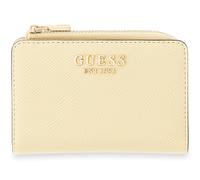 GUESS Gilda SLG Zip Around Card Case Pale Yellow