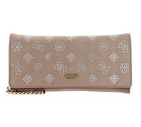 GUESS Gilded Glamour Mini Flap Clutch Champagne