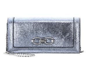 GUESS Gilded Glamour Xbody Clutch Silver