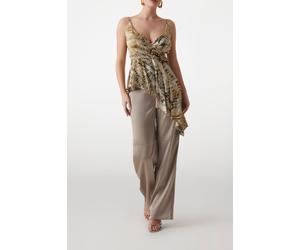 GUESS Giselle Asymmetrical Jumble Skin Print Größe: 46 | Blusen Outlet | Damen