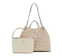 GUESS Giully II 2 In 1 Tote Bag L Taupe Multi