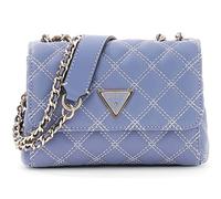 GUESS Umhängetasche Schultertasche Giully II Mini 2 Compartment Convertible Flap Grey Blue blaugrau