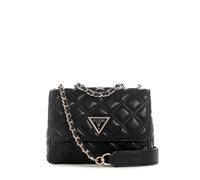 Guess Schultertasche Giully Mini Schwarz Lederimitat Damen