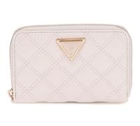 GUESS Giully II SLG Medium Zip Around Wallet M Creme White