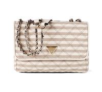 Guess Umhängetasche Giully II 22 cm 2 Fächer mit Klappe Beige