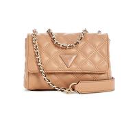 GUESS Giully Mini 2 Compartment Convertible Flap XS Beige