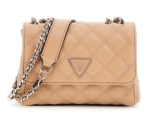 GUESS Giully Mini 2 Compartment Convertible Flap XS Beige
