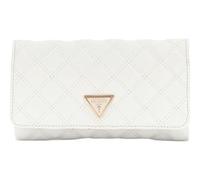 GUESS Giully Mini Xbody Flap Organizer White