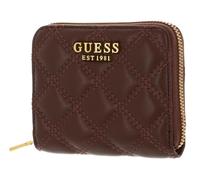 GUESS Giully SLG Small Zip Around Wallet Burgundy