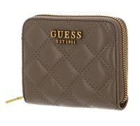 GUESS Giully SLG Small Zip Around Wallet Dark Taupe