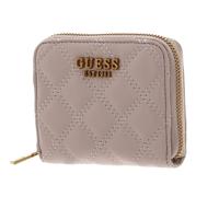 GUESS Giully SLG Small Zip Around Wallet Light Beige