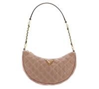 Guess Giully Top Zip Shoulder Bag in Beige (2.4 Liter), Abendtasche