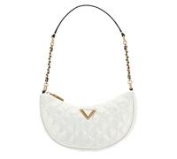 GUESS Giully Top Zip Shoulder Bag Ivory