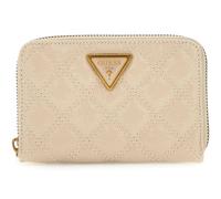GUESS Giully Zip Around Wallet M Almond
