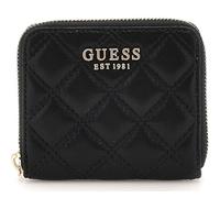 Guess Kleinbörse Damen Giully Slg Small Zip Around black