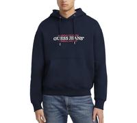 GUESS GJ Regular American Tradition Herren-Kapuzenpullover, Marineblau