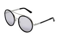 Guess GM0780 5505C Guess by Marciano Sonnenbrille GM0780 05C 55 Rund Sonnenbrille 55, Schwarz