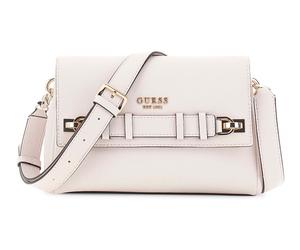 GUESS Gregoria Crossbody Flap Bag Stone