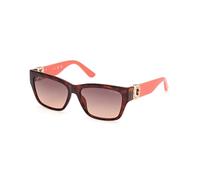 Guess Gu00105 Polarisierte Sonnenbrille Für Frauen One Size Dark Havana / Gradient Brown
