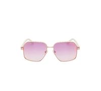 Guess Damen Sonnenbrille - GU00107 - 21Z - 58mm - Gold, Quadratisch, verspiegelt, mirrored