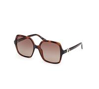 GUESS Unisex GU00190 Sonnenbrille, Dark Havana, 57