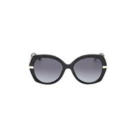 Guess Sonnenbrille GU00215 Damen – Gradient Smoke (CAT3) Shiny Black 55