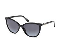 Guess Sonnenbrille GU00256 Damen Gradient Smoke (CAT3) Shiny Black