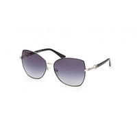 GUESS GU00259 01B Shiny Black 59/15/135 - Gafas de sol para mujer