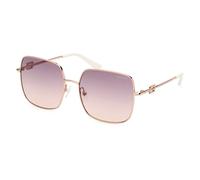 Guess Sonnenbrille GU7906-H Damen Glänzendes Roségold Größe 58