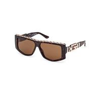 GUESS GU7914 Sonnenbrille, Damen, Dark Havana (Braun), Einheitsgröße