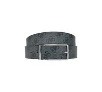 GUESS Gürtel Milano Adjustable and Reversible Belt W115 Black schwarz kürzbar wendbar
