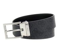 GUESS Gürtel Milano Adjustable & Reversible Belt H35 W105 Black schwarz kürzbar