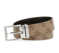 GUESS Milano Adjustable & Reversible Belt H35 W115 Beige Brown - kürzbar