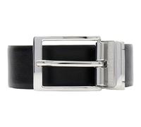 GUESS Gürtel Milano Adjustable & Reversible Belt H35 W95 Black schwarz kürzbar